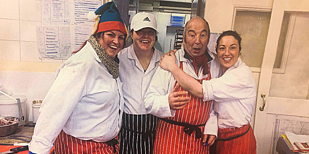 The Spearings family team together in the shop