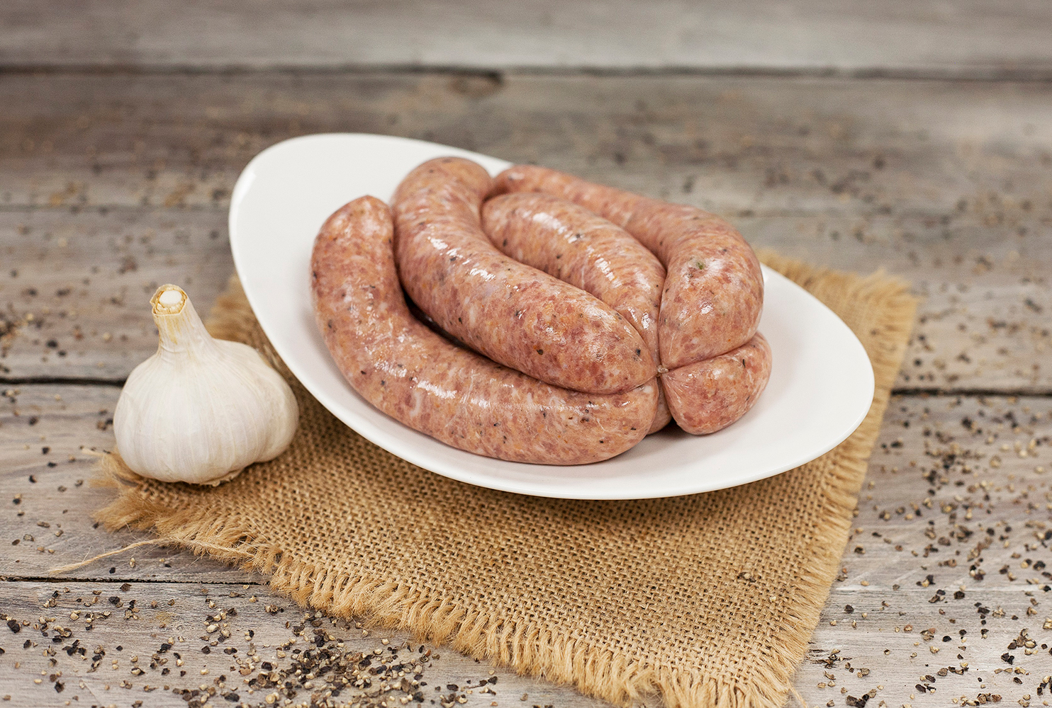 Black Pepper & Garlic Sausage (Irish)